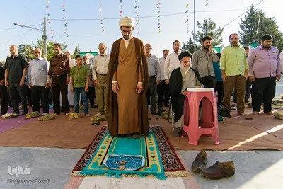 نماز عید قربان آستان مقدس امام زاده محمد
