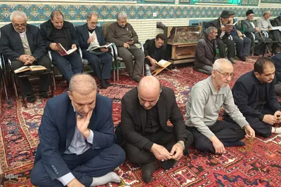 مراسم عزاداری شهادت حضرت فاطمه(س) در اهر