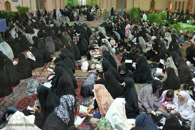 مراسم شب قدر در آستان امامزاده سید حمزه (ع) تبریز