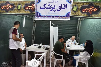 موکب درمانی استان گلستان در کربلای معلی