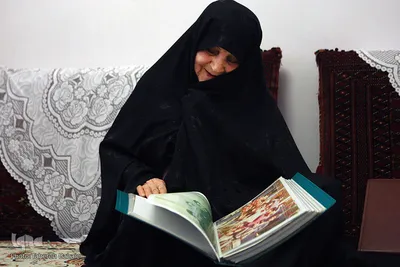 دیدار جمعی از جامعه قرآنی با خانواده شهید ابراهیم لشکری نژاد