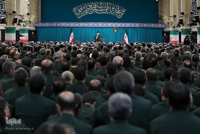 دیدار فرماندهان سپاه پاسداران با رهبر معظم انقلاب
