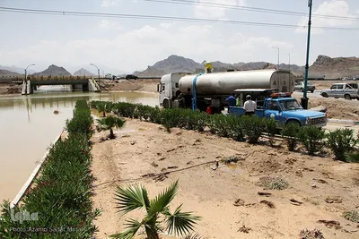 شهر یزد بعد از بارندگی شب گذشته و غافلگیری مدیریت شهری‎‎