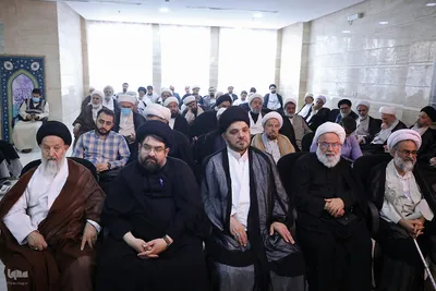 دیدار نمایندگان مراجع عظام تقلید با سرپرست حجاج ایرانی