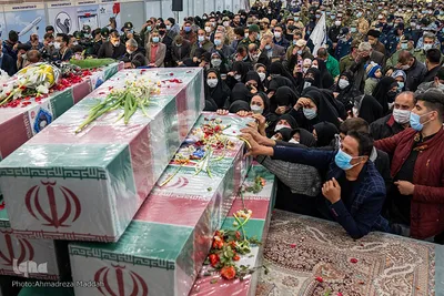 آئین استقبال از پیکر مطهر ۹ شهید دفاع مقدس در شیراز‎‎
