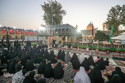 محفل انس با شهدای حرم مطهر حضرت احمدبن موسی علیهماالسلام‎