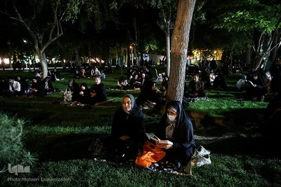 قرار بندگی؛ احیای شب ۲۳ رمضان در پارک ملت مشهد