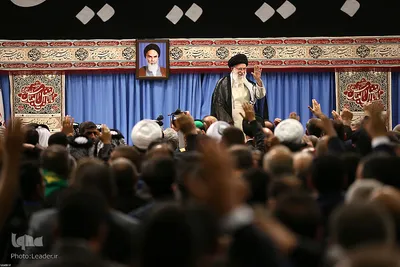 دیدار جمعی از موکب‌داران عراقی با رهبر انقلاب