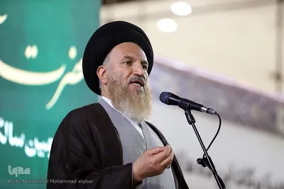 مراسم چهلمین روز ارتحال آیت‌الله سیدعلی شفیعی