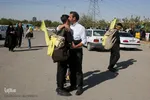 بدرقه کاروان دانش آموزان خراسانی به کربلا
