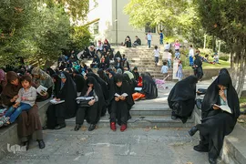 مراسم دعای روز عرفه در مسجد دانشگاه تهران