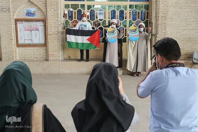 اجتماع حمایت از نهضت مقاومت و مسلمانان فلسطین - شیراز