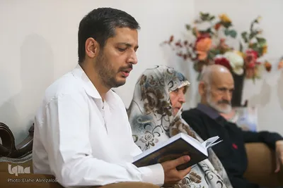 دیدار جامعه قرآنی با خانواده شهیدان ابراهیم