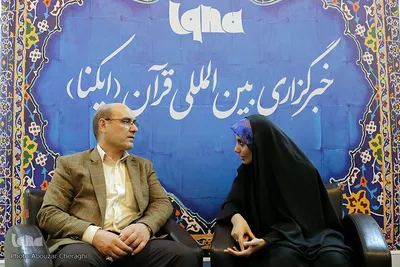 غرفه خبرگزاری ایکنا در هشتمین روز بیست و ششمین نمایشگاه قرآن کریم