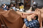 قرائت دعای ام داود در سومین روز مراسم معنوی اعتکاف