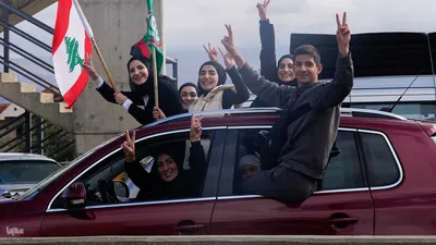 بازگشت مردم جنوب لبنان به خانه پس از آتش بس