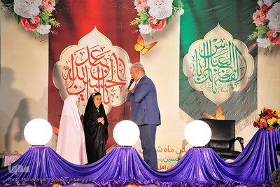 جشن اعیاد شعبانیه در حرم علی‌بن مهزیار اهوازی