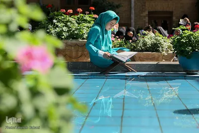 مراسم جزء‌خوانی در خانه موزه شهید مدرس