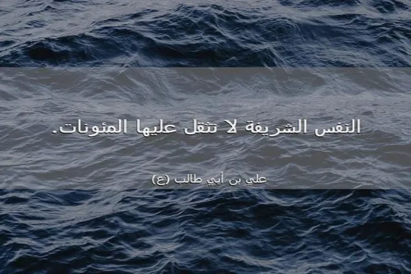 النبي محمد(ص) هو المصداق الأمثل لأصحاب النفوس الشريفة