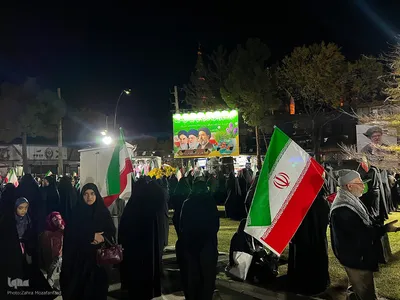 اجتماع حماسی مردم گلپایگان در دفاع از وطن