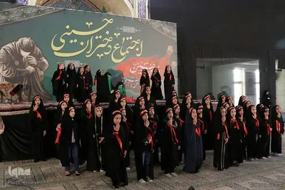 اجتماع دختران حسینی در همدان