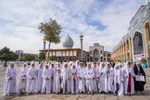 جشن تکلیف دختران در حرم شاهچراغ(ع)‎