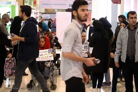 هفتمین روز نمایشگاه مطبوعات