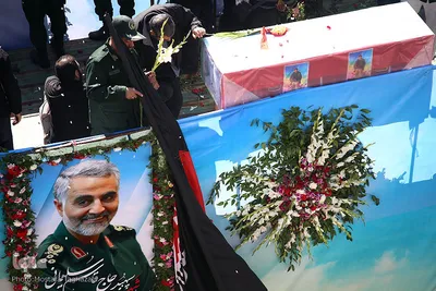مراسم تشییع پیکر مطهر شهید سپهبد سلیمانی