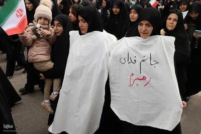 مراسم تجمع مردم اهر در سوگ رهبر شهید انقلاب