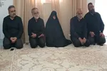 دیدار اعضای جهاد دانشگاهی لرستان با خانواده شهید طولابی