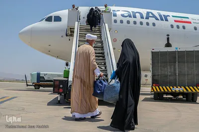 اعزام اولین گروه پرواز حجاج سرزمین وحی از شیراز‎‎