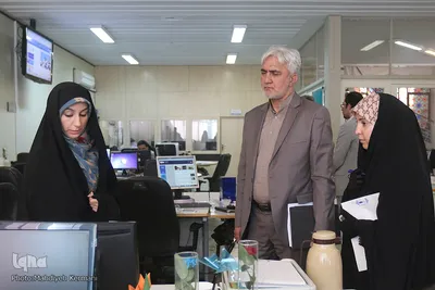 بازدید رئیس مرکز رسانه‌های‌ دیجیتال از ایکنا