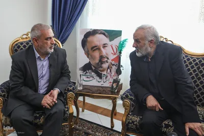 دیدار جامعه قرآنی با خانواده شهید اسماعیل احمدی