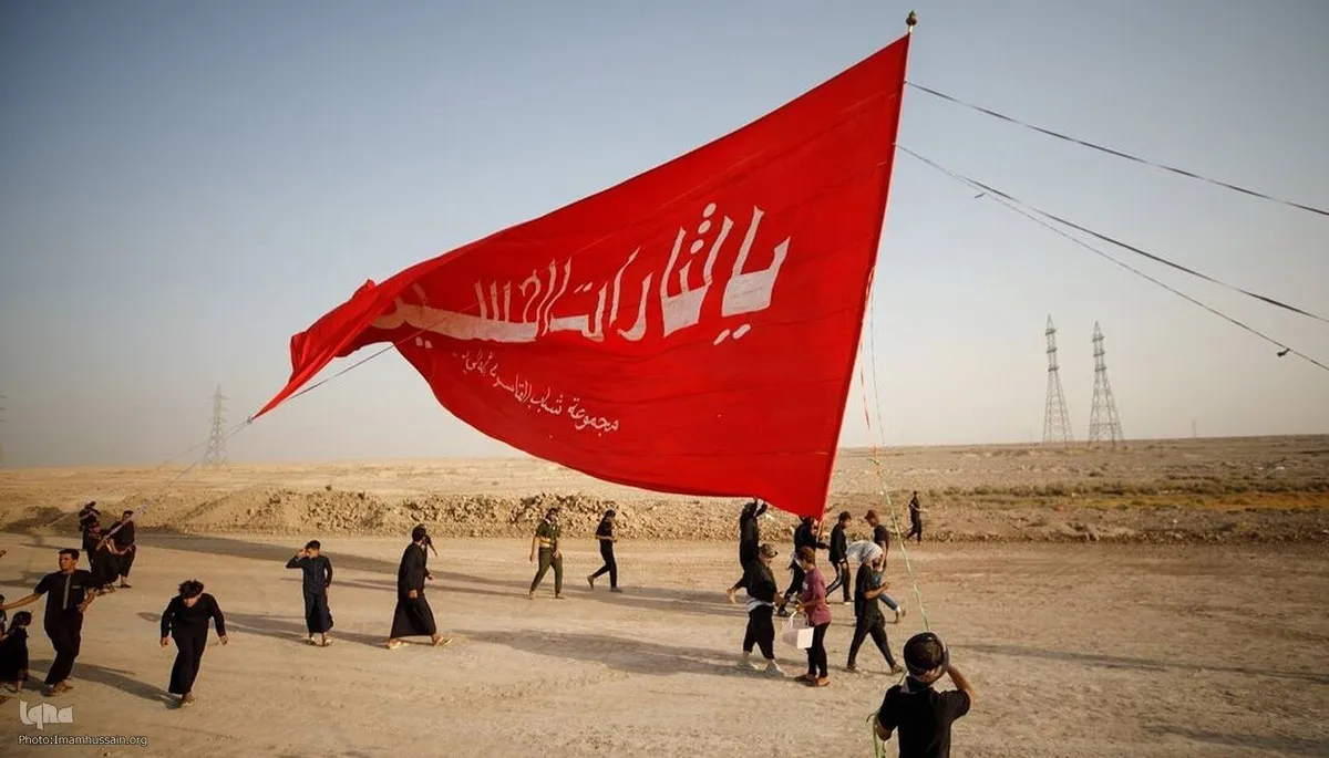 عشاق امام حسین (ع) کربلاء کی سمت رواں دواں