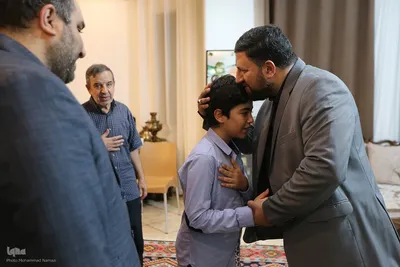 دیدار جمعی از فرزندان شهدا با خانواده شهید صیاد شیرازی