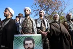 تشییع پیکر مطهر پنج شهید گمنام در تبریز‎