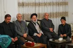 حضور امام جمعه تبریز در روضه خانگی
