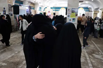 بزرگداشت روز دختر در گلزار شهدا وادی رحمت تبریز