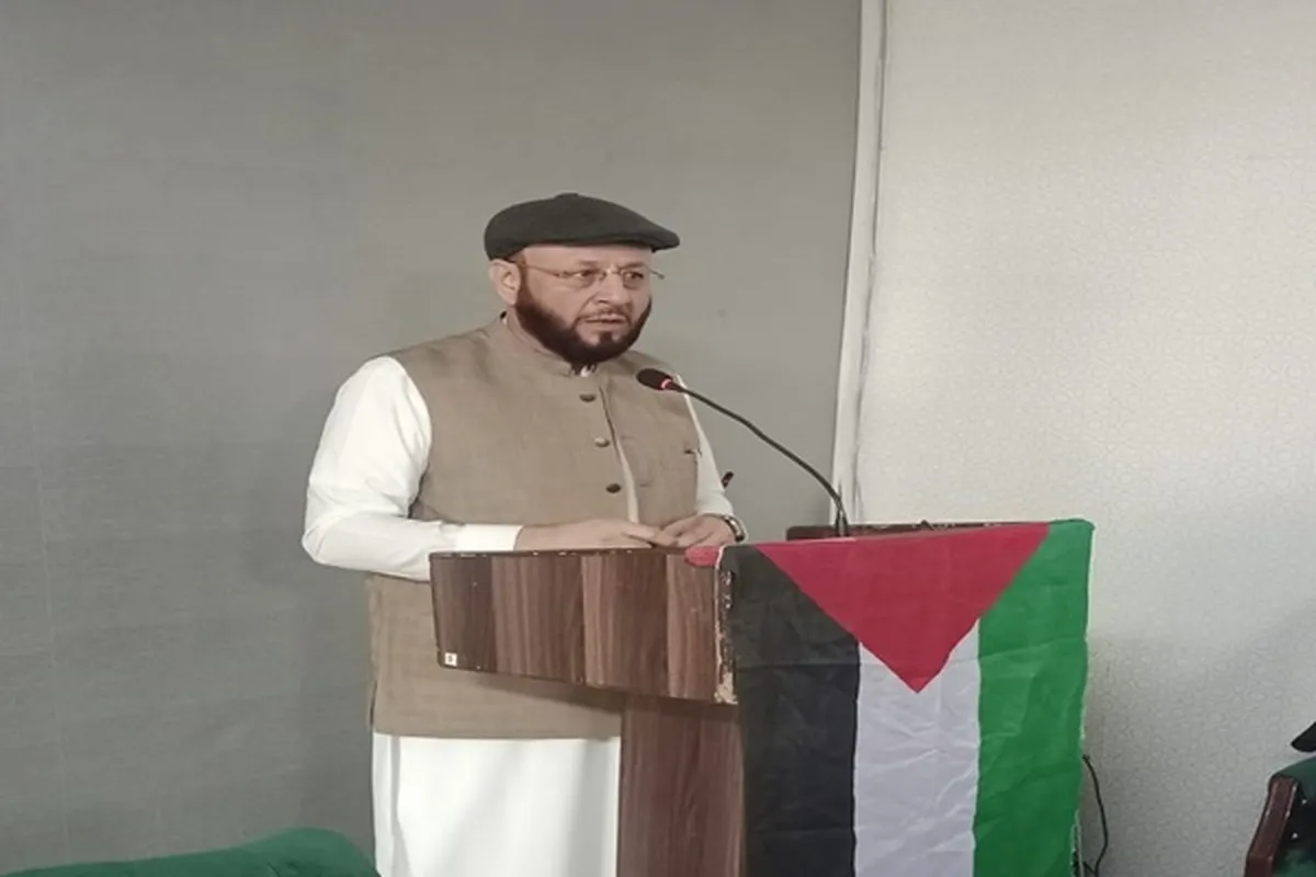 عالمی یوم مزاحمت یونیورسٹی طلباء کا فلسطینیوں سے اظھار یکجہتی