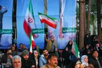 تحویل سال ۱۴۰۵ در گلستان شهدای اصفهان