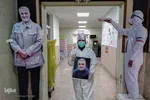استقبال مدافعان سلامت از پویش «به نیت حاج قاسم»‎‎
