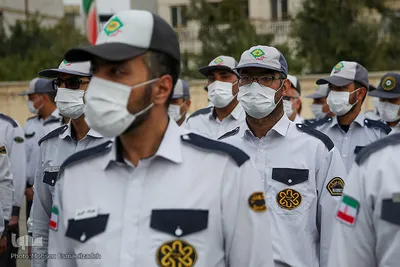 مراسم صبحگاه عمومی ناجا در مشهد
