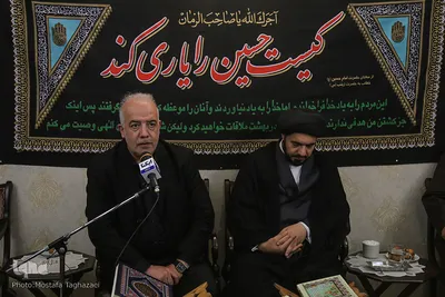 سوگ نشینی جامعه قرآنی در شب سوم شهادت سالار شهیدان