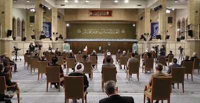 دیدار رئیس و مسئولان دستگاه قضائی با رهبر انقلاب
