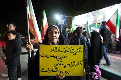 یک تکه مقوا، یک دنیا حرف؛ پلاکاردها زبان گویای میدان