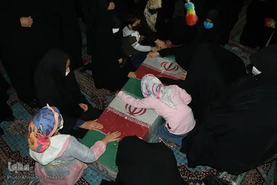 مراسم سوگواری دهه فاطمیه در معراج شهدا‎‎