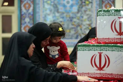 وداع با پیکر پاک ۱۰۰ شهید گمنام