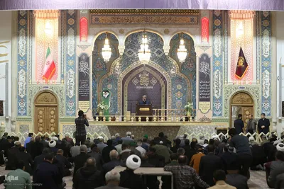 قرائت زیارت جامعه کبیره در حرم حضرت معصومه(س)