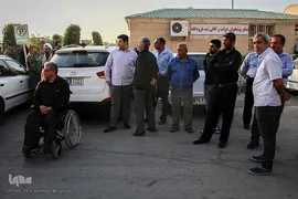 مراسم بدرقه شهید ۴ساله حادثه تروریستی اهواز