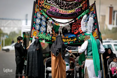 مراسم تعزیه خوانی روز عاشورا در تهران